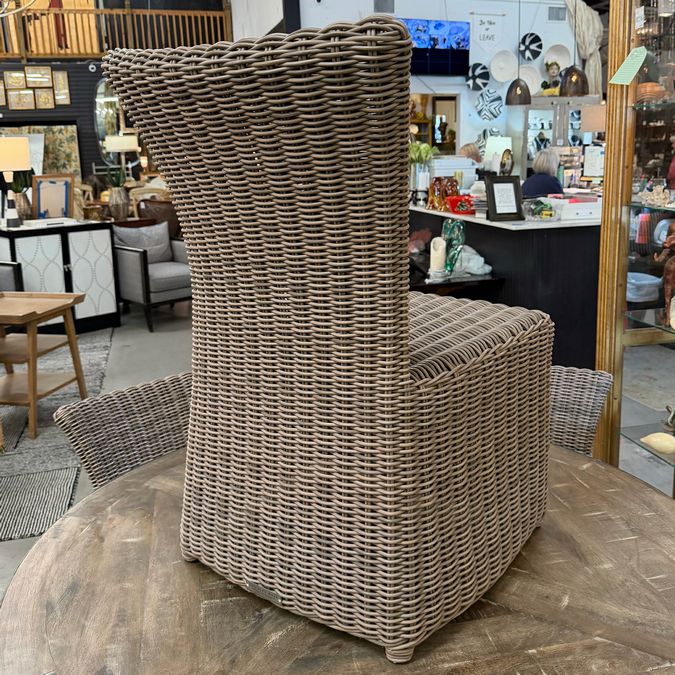 SET/4 Kingsley Bate Outdoor Chairs 27.5x27.5x35