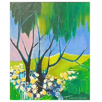 Itzchak Tarkay Signed "After the Rain" Embellished Serigraph 19x22