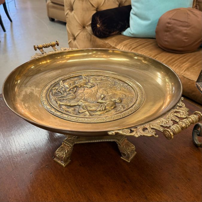 Vintage Brass Tazza 22.5x17x8.5