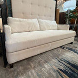 Pottery Barn Pacifica Slim Arm Sofa In Ivory 78x37x26