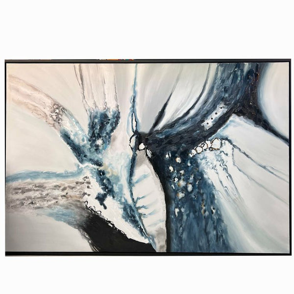 Uttermost Revelation "Go With The Flow" Painted Canvas 74x50
