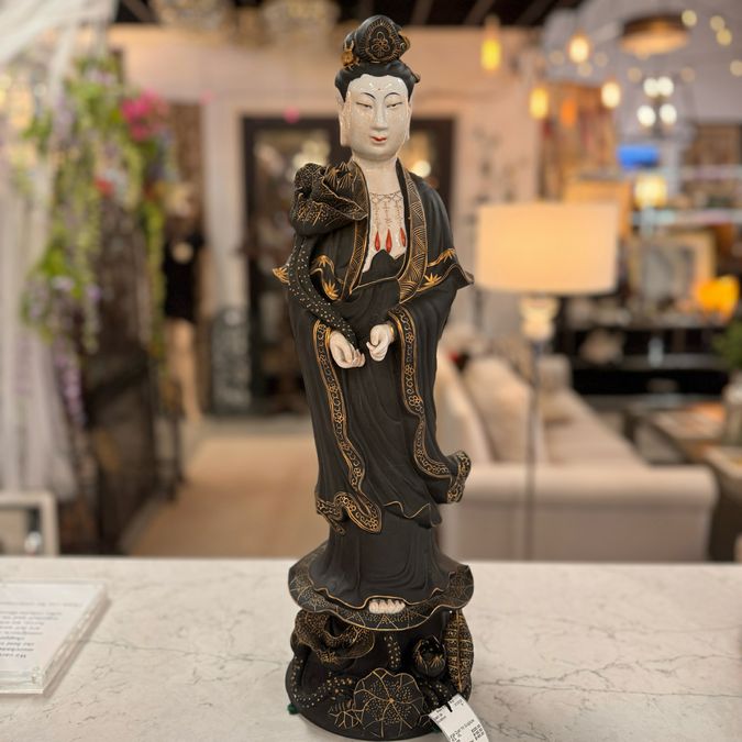 Large Quan Yin Sculpture 24"H