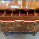 Antique Batesville Romweber French Provencial Louis XV Carpathian Cluster Elm Bu