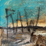 Abstract Oil Painting "Every Man" by Amy Wright 54x54