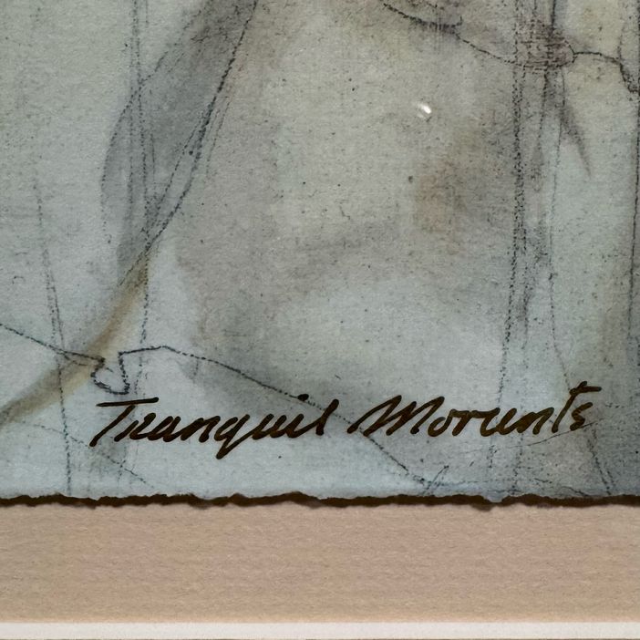 "Tranquil Moments" Lithograph by Gary Benfield 33x41