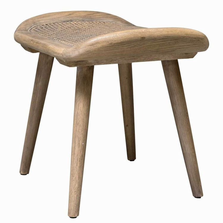 Uttermost Arne Rattan Bench 22x17x19 NEW