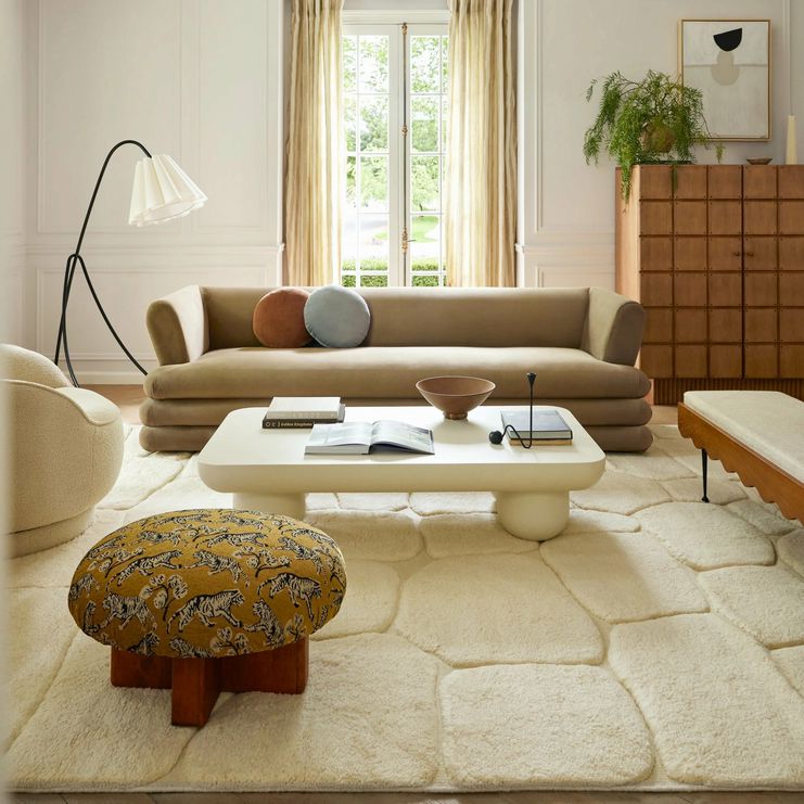 Susan Sherman Samuel Kivi Handknotted Rug 9x12