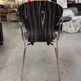 Ross Lovegrove Knoll Macasser Ebony "Sprite" Chair 28x20x31