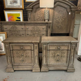 PAIR Avalon Sanctuary 3-Dwr Nightstands 30x18x29.5