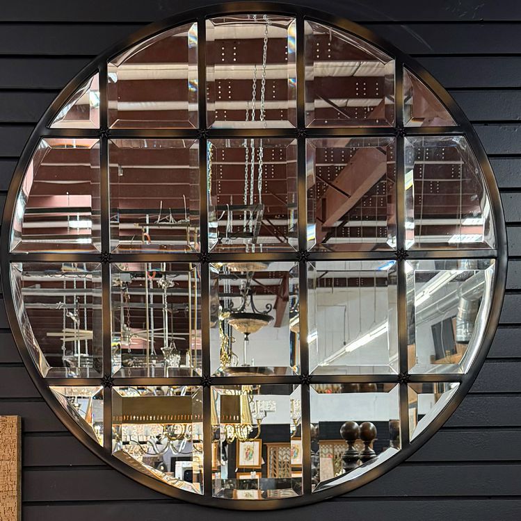 Williams-Sonoma Round Panel Mirror 44" Dia.