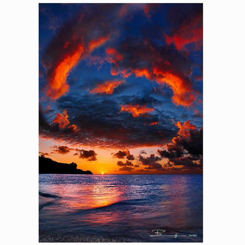 "Euphoria" 24/950 SN Print by Peter Lik 25.75x39 (43x57 framed)