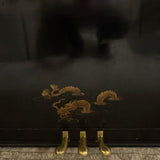 1941 Chickering Chinoiserie Upright Laquered Piano w/Bench 60x23x40