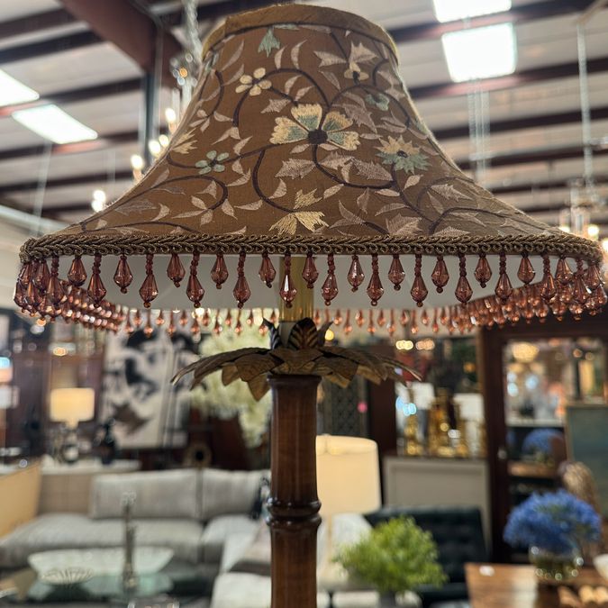 Raymond Waites Elephant & Rider Table Lamp 31"H