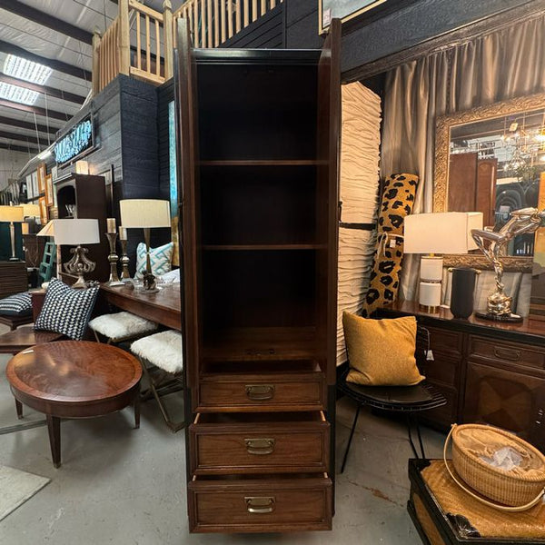 Vintage Thomasville Embassy Cabinet 26x17.25x78.5