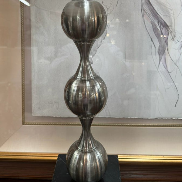 Uttermost Revelation R27509 Marble & Chrome Lamp 35"H