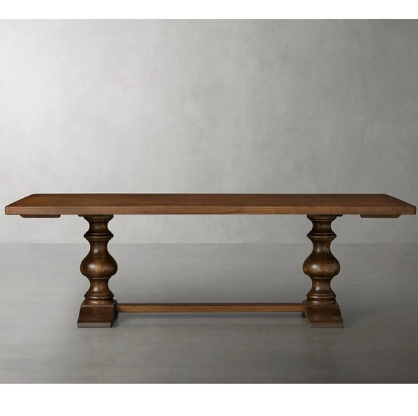 Arhaus Tuscany Extension Table 118"L W/2-20" Ext.