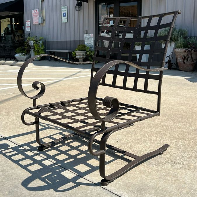 PAIR O.W.Lee Classico Accent Chairs W/Ottoman