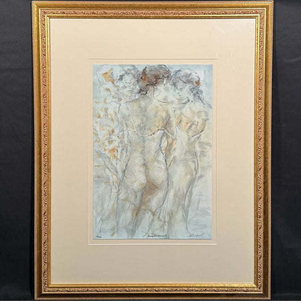"Tranquil Moments" Lithograph by Gary Benfield 33x41