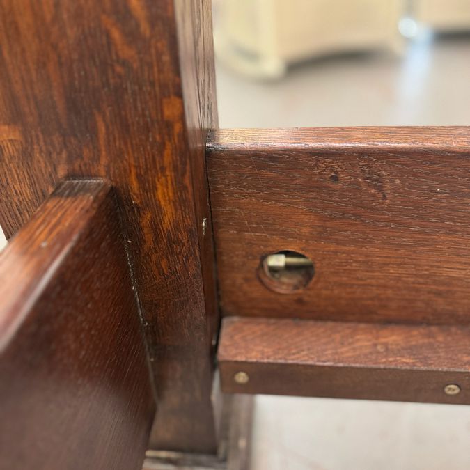 Henry Venables Queen 4-Poster Barley Twist Head/Footboard W/SRs, Slats 71.5x90.5