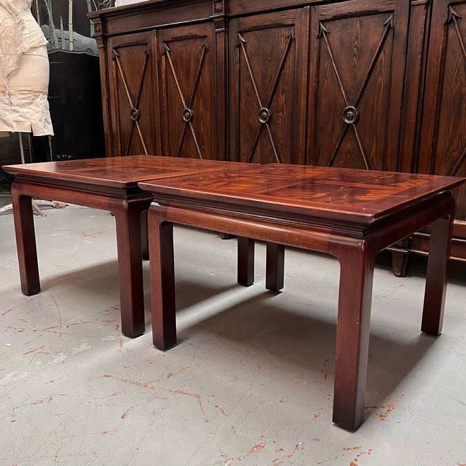SET/2 Vintage Heritage Henredon Coffee Tables 21x21x15