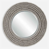 Uttermost Portside Round Gray Mirror 39.75"D