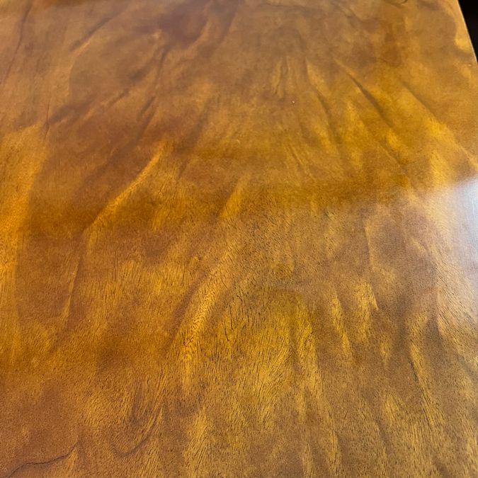 Canora Grey Kittleson 4-Drw Mahogany Console 47x16x36