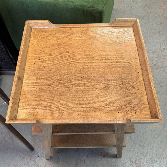 MCM Lane Altavista 3-Tier Side Table 22x22x26 AS IS