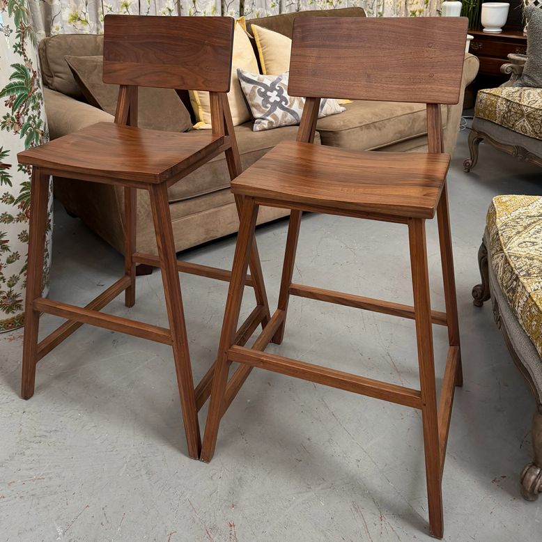 SET/2 Ethnicraft N4 Barstools (30" Seat)