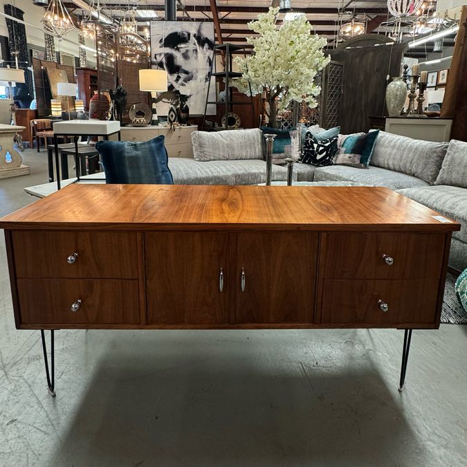 Mod Credenza W/Hairpin Legs 61x18.5x29