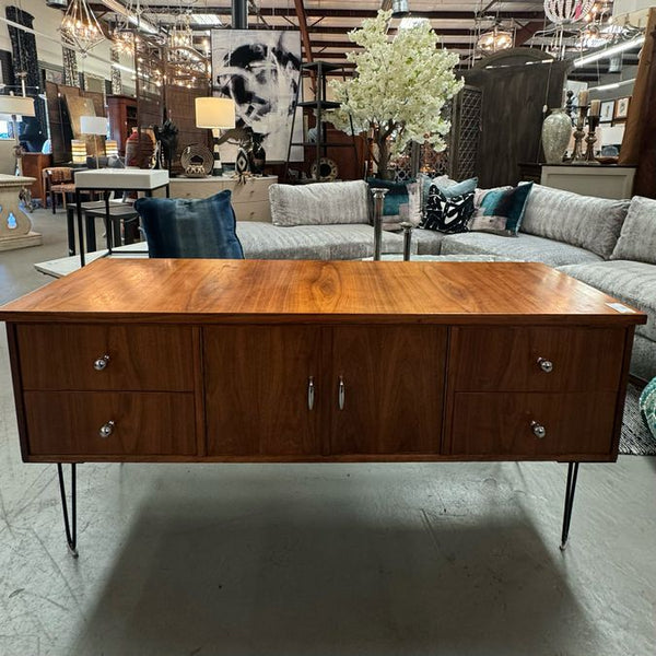 Mod Credenza W/Hairpin Legs 61x18.5x29