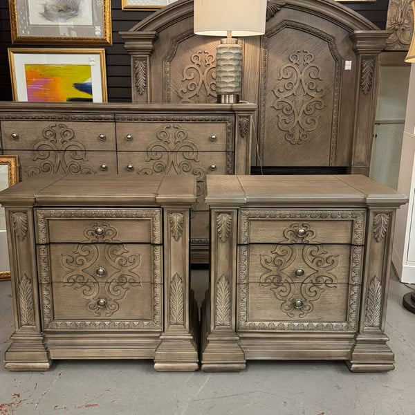 PAIR Avalon Sanctuary 3-Dwr Nightstands 30x18x29.5