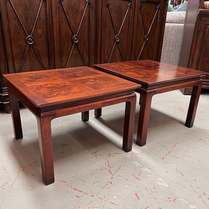 SET/2 Vintage Heritage Henredon Coffee Tables 21x21x15