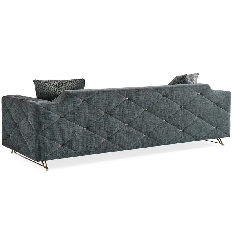 Caracole Classic Diamond Dash Sofa 94.5x37.25x29