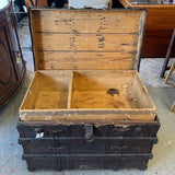 Antique Steamer Trunk 32x20x23 AS IS