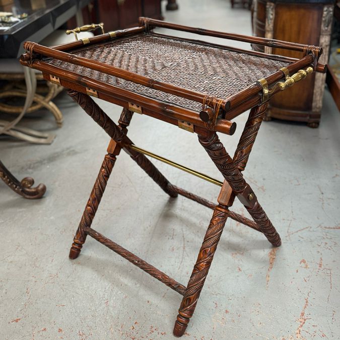 Ralph Lauren Campaign Safari Cape Sussex Butler's Tray Table 36.5x25x34