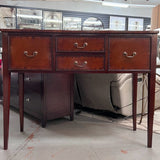 Canora Grey Kittleson 4-Drw Mahogany Console 47x16x36