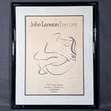 SET/3 John Lennon Memorabilia: Photo-.13'H; Art-16'H; Poem-26'H