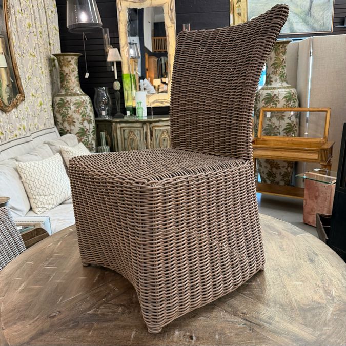 SET/4 Kingsley Bate Outdoor Chairs 27.5x27.5x35