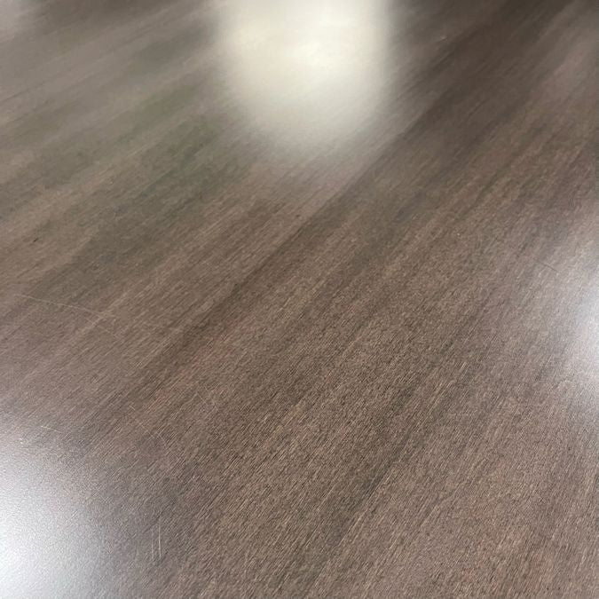 54"D Black Wood Dining Table