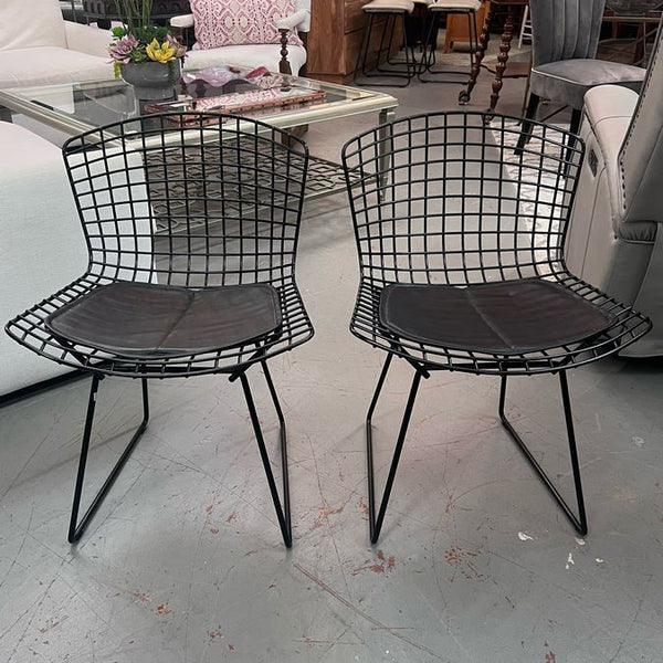 SET/2 Knoll Bertoia Side Chairs 21x20x29