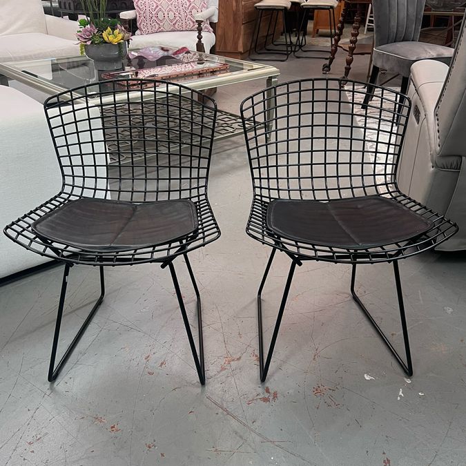 SET/2 Knoll Bertoia Side Chairs 21x20x29