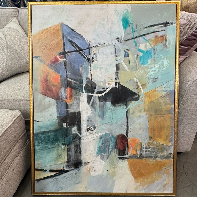 Skyline II by CJ Anderson Framed Giclee' 32x2.5x42