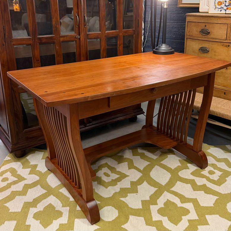 Stickley Park Slope Cherry Autumn Oak Finish Desk 54x30x30.5