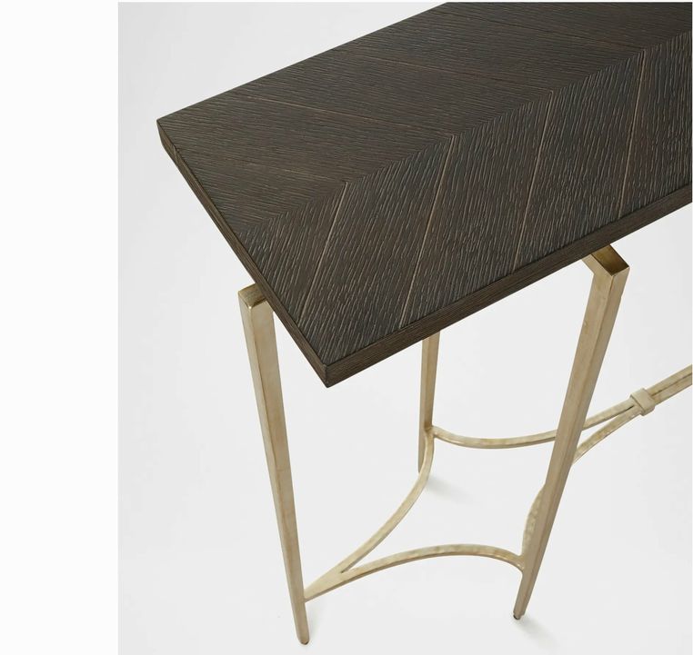 Ambella Home Double Diamond Console Table 54x10x32