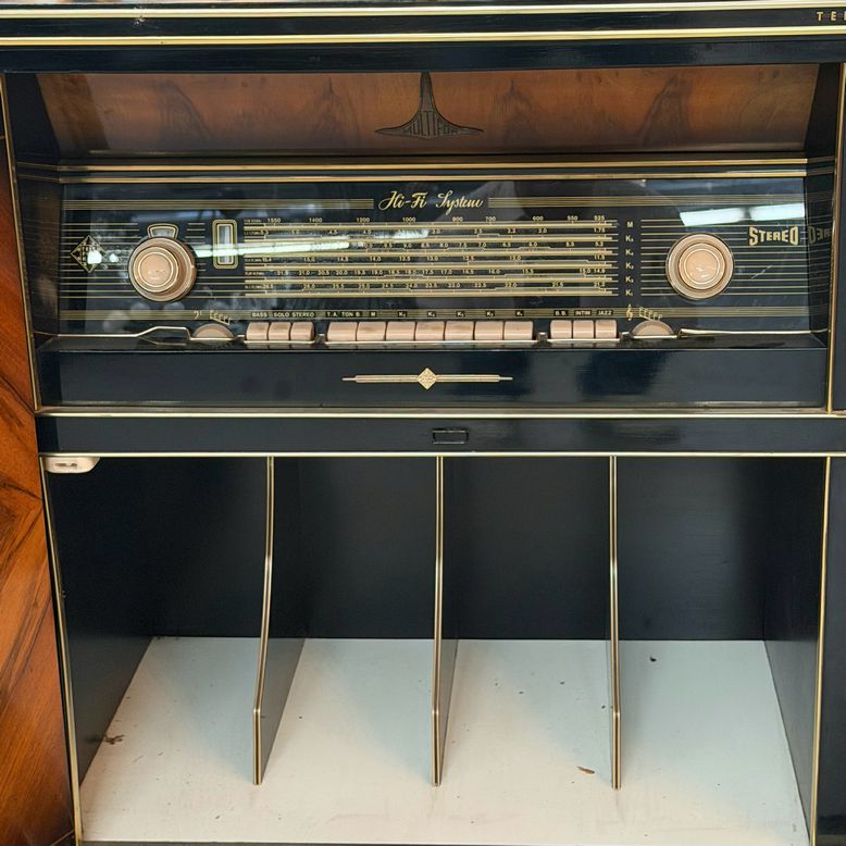 1960 Telefunken Aristokrat 7036WK German Hi-Fi Console (non-working) 80x19x38