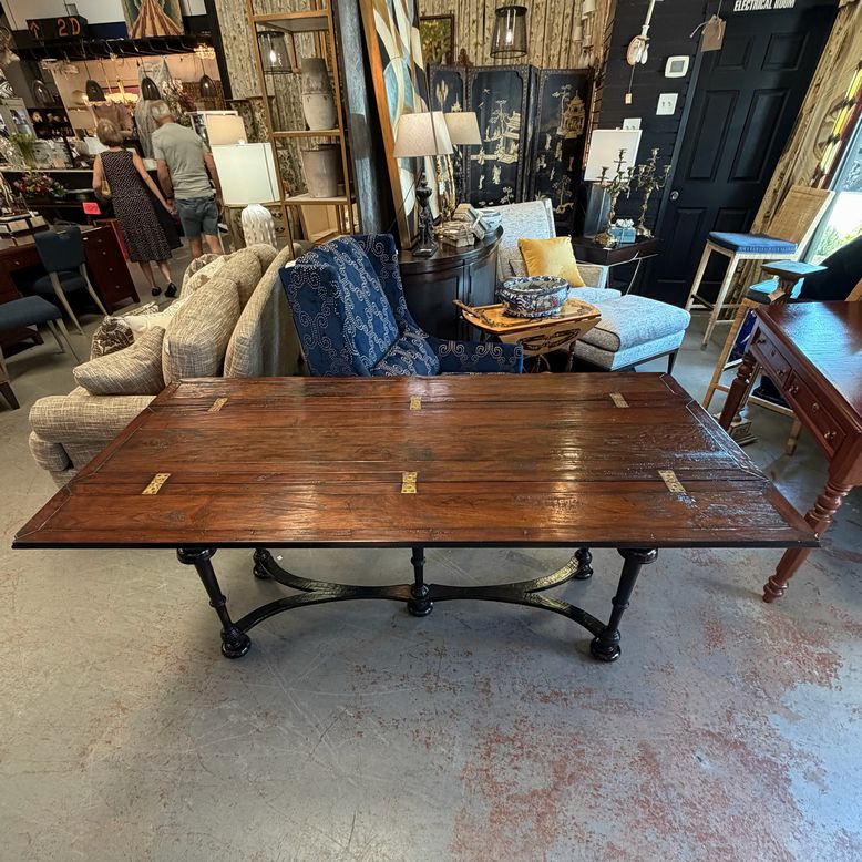 Henredon Acquisitions Townley William & Mary Harvest Table Console 72x18-36x31.5