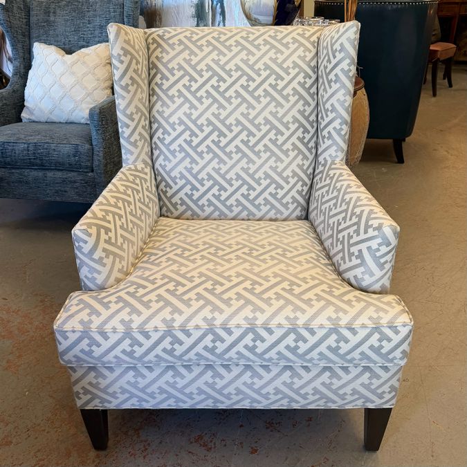 Ethan Allen "Parker" Modern Wingback 29x35.5x40 FINAL SALE