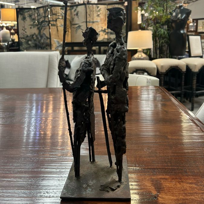 Brutalist Figure Sculpture 16"H NEW MARKDOWN