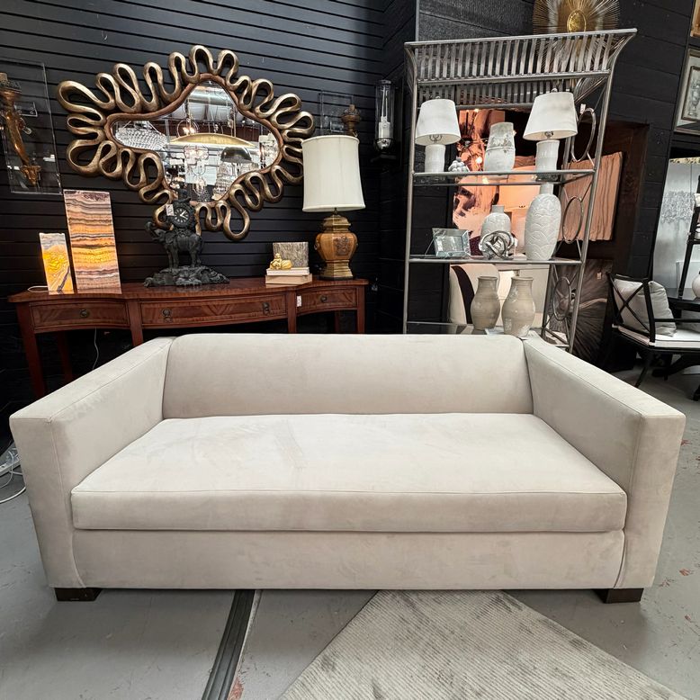 Weir's Cream Sleeper Sofa 78x36x28