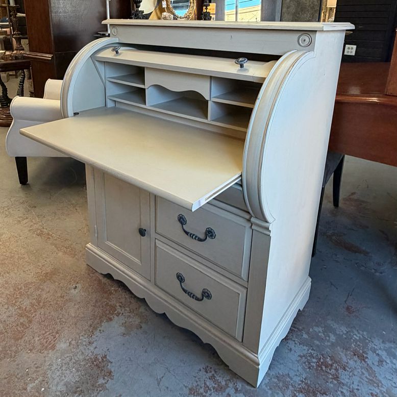Vtg Riverside Secretary W/Pull-Out Desk & Drawer 32x22x42